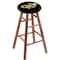 Holland Bar Stool Co Maple Counter Stool, Medium Finish, Georgia Tech Seat RC24MSMed - alternate 1